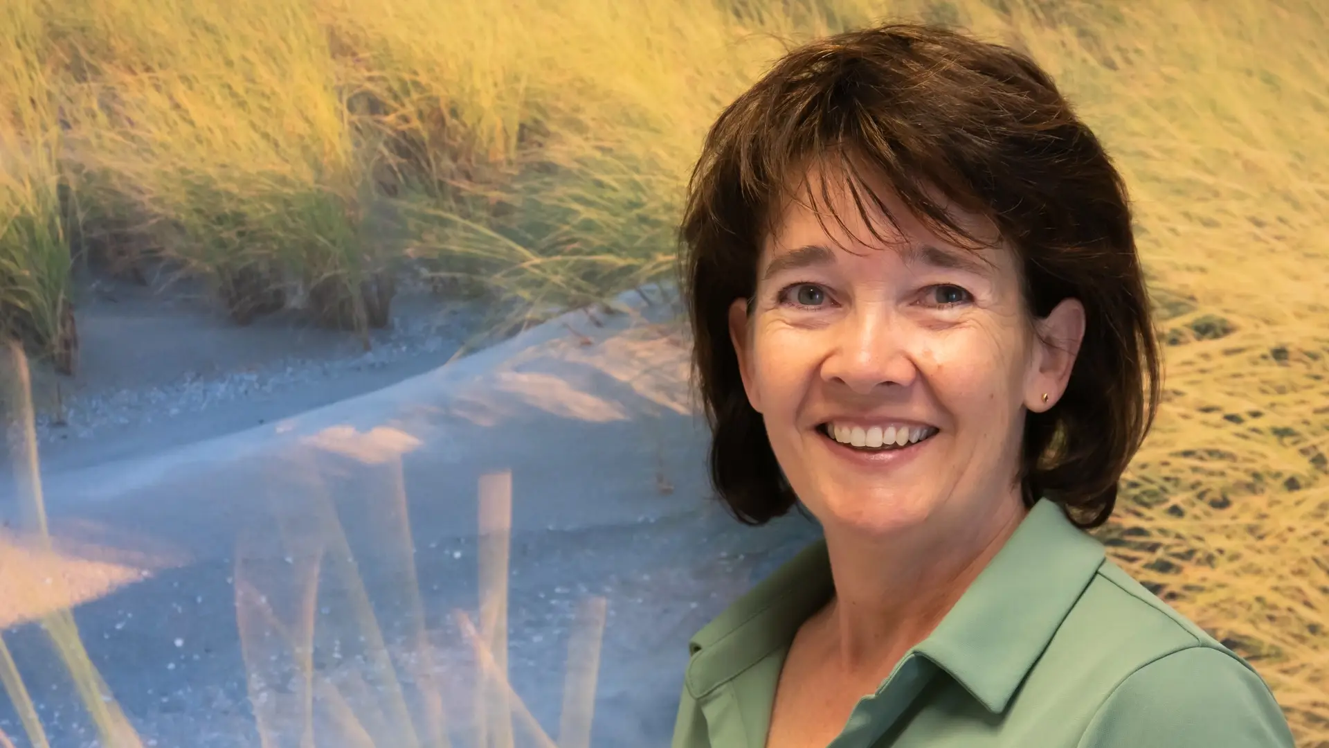 Petra Bruijns, receptie en balie bij Zorgwaard in Heerhugowaard
